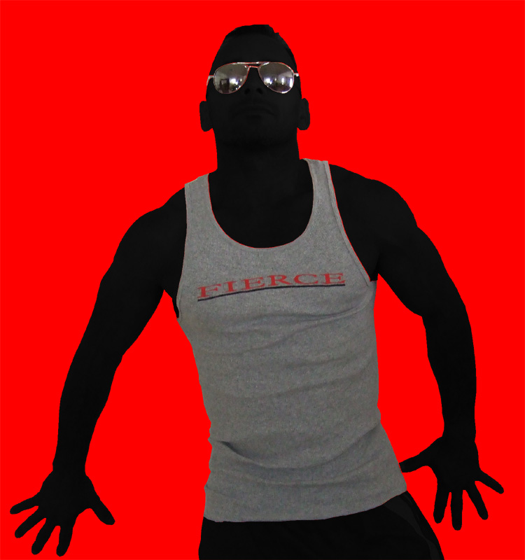 Grey Tank: FIERCE