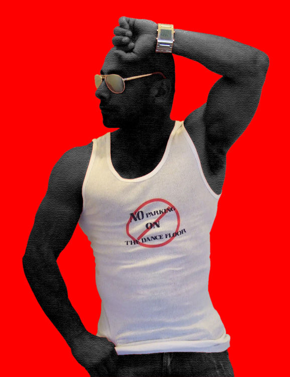 White Tank: NO PARKING ON THE DANCE FLOOR